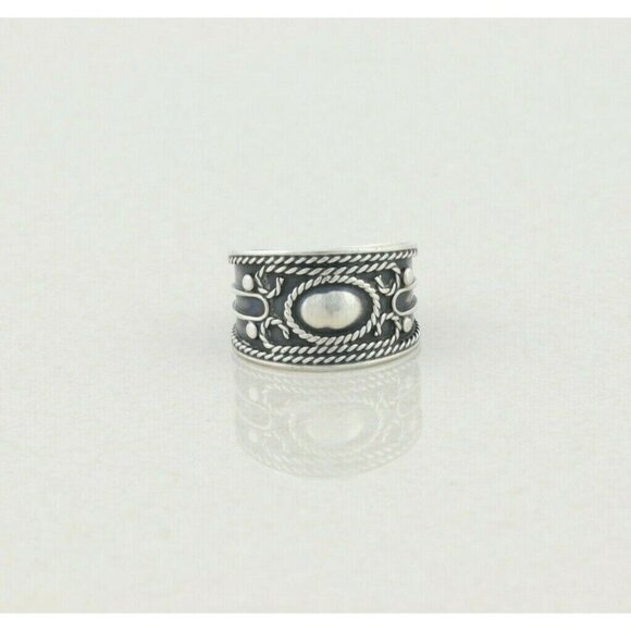 Sterling Silver Ring Band Size 4 1/2 - Picture 1 of 7
